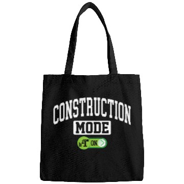 Discover Construction Mode on Funny Construction Builder Contractor Bags