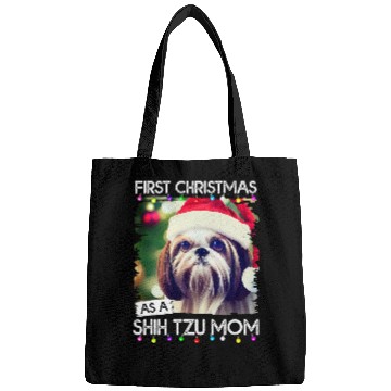 Discover First Christmas as a Shih Tzu mom 23 Bags