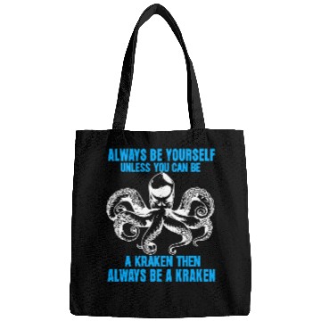 Discover Octopuss Lover Always Be A Kraken Aquarist Nightmare Spooky Octopus Bags