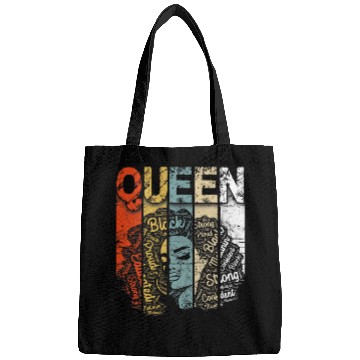 Discover Black Women Queen Juneteenth Black History Month BLM Melanin Bags
