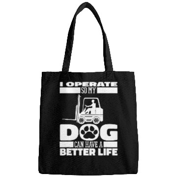 Discover Forklifter Dog Warehouse Logistics Forklift Operator Bags