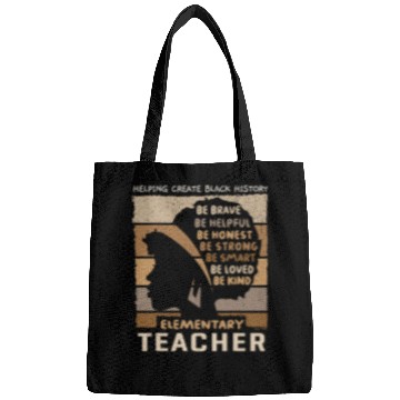 Discover Black Elementary Teacher Womens Elementary School Educator Bags