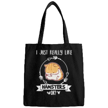Discover Cute Hamster Gift Really Love My Hamster Bags