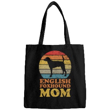 Discover English Foxhound Dog Mom Bags