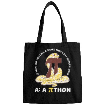Discover Python Pithon Pi Day Math Teacher Bags
