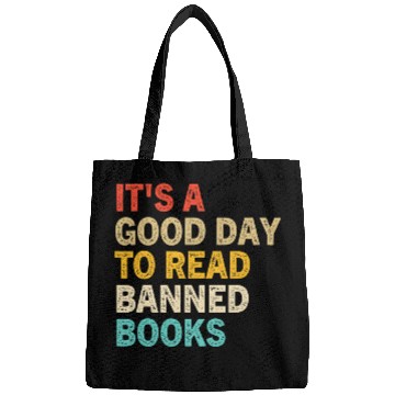 Discover Reading Book Its A Good Day To Read Banned Books Bibliophile Bookish Reader Bags