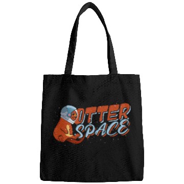 Discover Otters space Science Astrology Planet and Space Otter Bags
