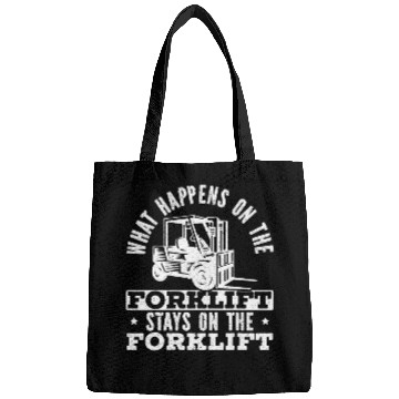 Discover Forklift Operator Truck Worker 10 Bags