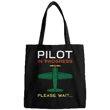 Discover Pilot In Progress Please Wait for Flight School Student Bags