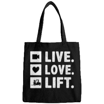 Discover Forklift Operator Live Love Lift Bags