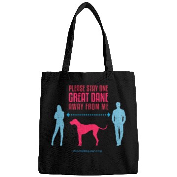 Discover Dog Great Dane Social Distancing Guide Bags