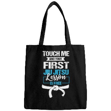 Discover Touch Me First Jiu Jitsu Lesson frees Combat BJJ Fighter Gift Bags