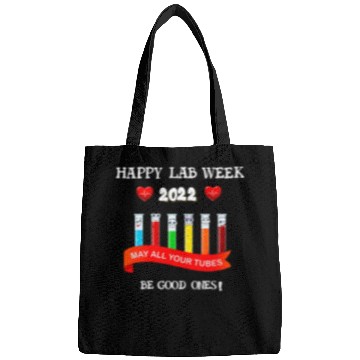 Discover Lab Week Funny Technologist Laboratory Tech Bags