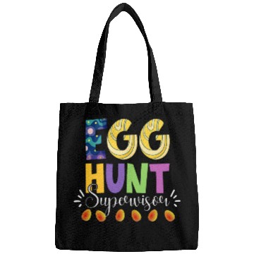 Discover Egg Hunt Supervisor Easter Egg Hunting Party Funny Mom Dad 8 Bags