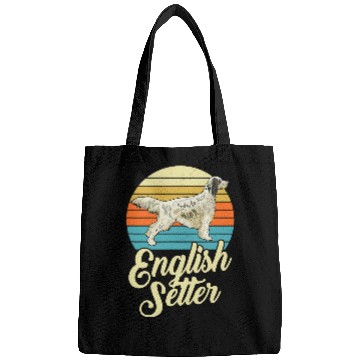 Discover Awesome English Setter 1970s vintages Retro Bags