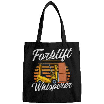 Discover Forklift Whisperer Forklift Operator Forklift Driver Bags