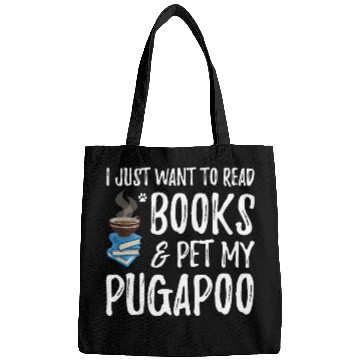 Discover Reading Book Foxhound Avid Book Reader Funny Dog Mom Gift Reader Bags