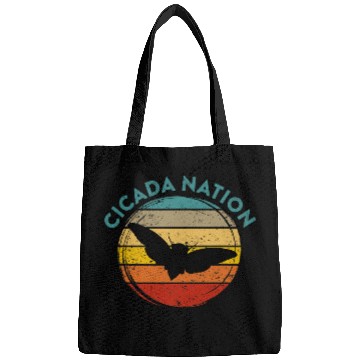 Discover Cicada Nation Eastern Brood X Summer 2Quote Saying Meme Bags