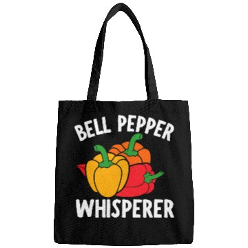 Discover Bell Pepper Whisperer Funny Plant Hobby Bags