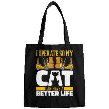 Discover Forklifter Cat Logistics Warehouse Forklift Operator Bags