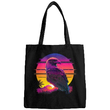 Discover Retro Aesthetic Hawk 1 Bags