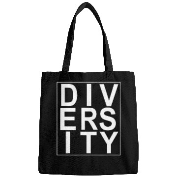 Discover Diversity modern square inclusion Bags