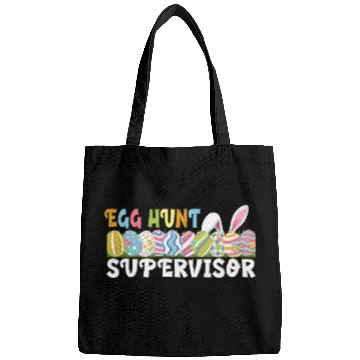 Discover Easter Egg Hunt Supervisor Funny Egg Hunting Party Bags