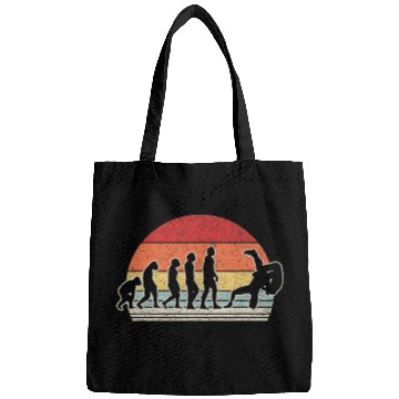 Discover vintages Retro Wrestler Human Evolution Wrestling Bags
