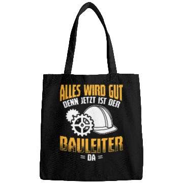 Discover Builder Ist Da Bauherr Builder Construction Worker Construction Site Bags