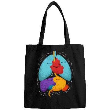 Discover Inner Organs Anatomy Gift For A medicals Student Bags