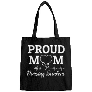 Discover Proud Mom of a Nursing Student Mother Bags
