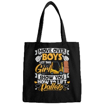 Discover Certified Forklift Operator Forklift Driver Warehouse Women 1 Bags