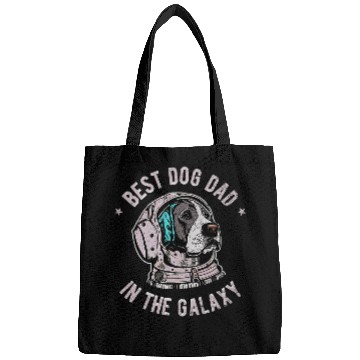 Discover The bests Pointer dog Dad in the galaxy Bags