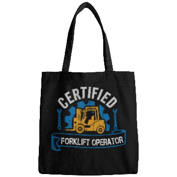 Discover Certified Forklift Operator Driver Warehouse Worker Men Bags