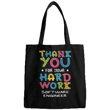Discover Thank You For Hard Work Software Engineer Sayings Developer Bags