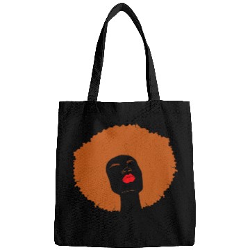 Discover Afro Pride Natural Strong Black Melanin Hair Kind Pride Bags