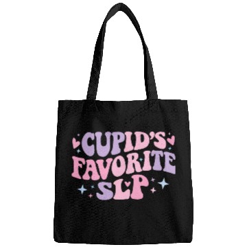Discover Cupids Favorite Speech Therapist SLP Groovy Valentines Day Bags