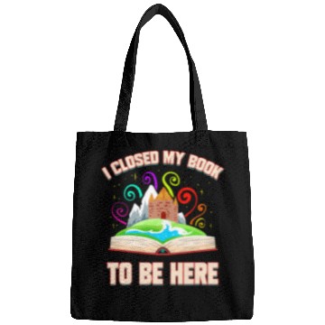 Discover Reading Book Bookworm Literature Student Gift for Book Reader Teacher Reader Bags