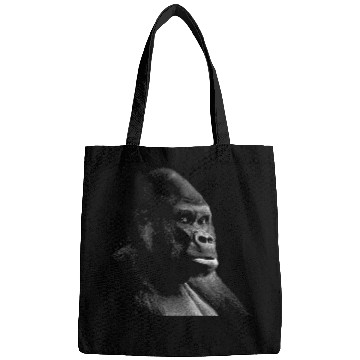 Discover Gorilla Portrait Art Bags