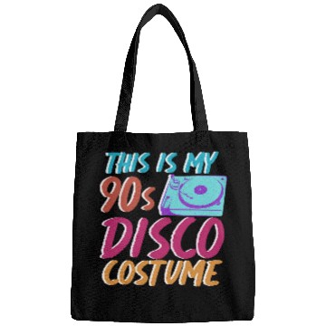 Discover 90s Vinyl Disco Music Costume Party 1990s Retro Nineties Bags
