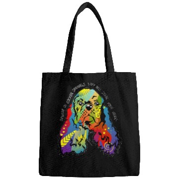 Discover Cocker Spaniel Artwork Painting Bags