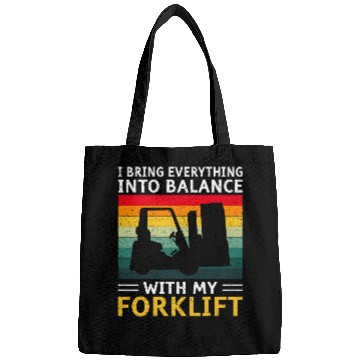 Discover Forklift Operator Warehouse Worker Certified Forklift Driver 2 Bags