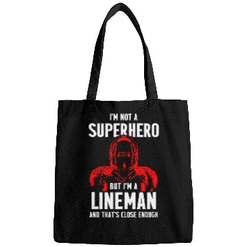 Discover Football Lineman Hero Offensive Defensive Player 1 Bags