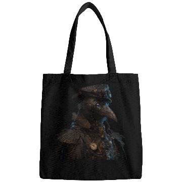 Discover Steampunk Raven Medieval Fantasy Gothic Graphics Bags