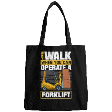 Discover Forklift Operator Logistician Forklift Driver Quote 1 Bags