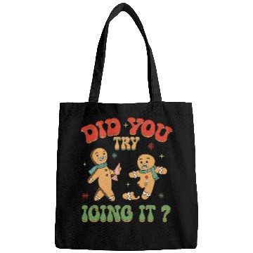 Discover Did You Try Icing It Gingerbread ICU nurses Christmas nurses 1 Bags