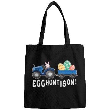 Discover Tractor driving Egg Hunt Is On Bunny riding Tractor with Easter for kids Bags