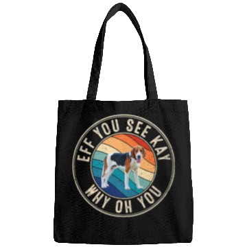 Discover Eff You See Kay Retro 80s American Foxhound Bags