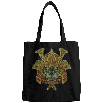 Discover Bully Japanese Samurai Pitbull Dog Bushido Katana Ronin Asian Oni Pitbull Dog Bags