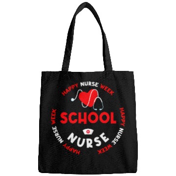 Discover Happy nurses Week 2024 School nurses Bags